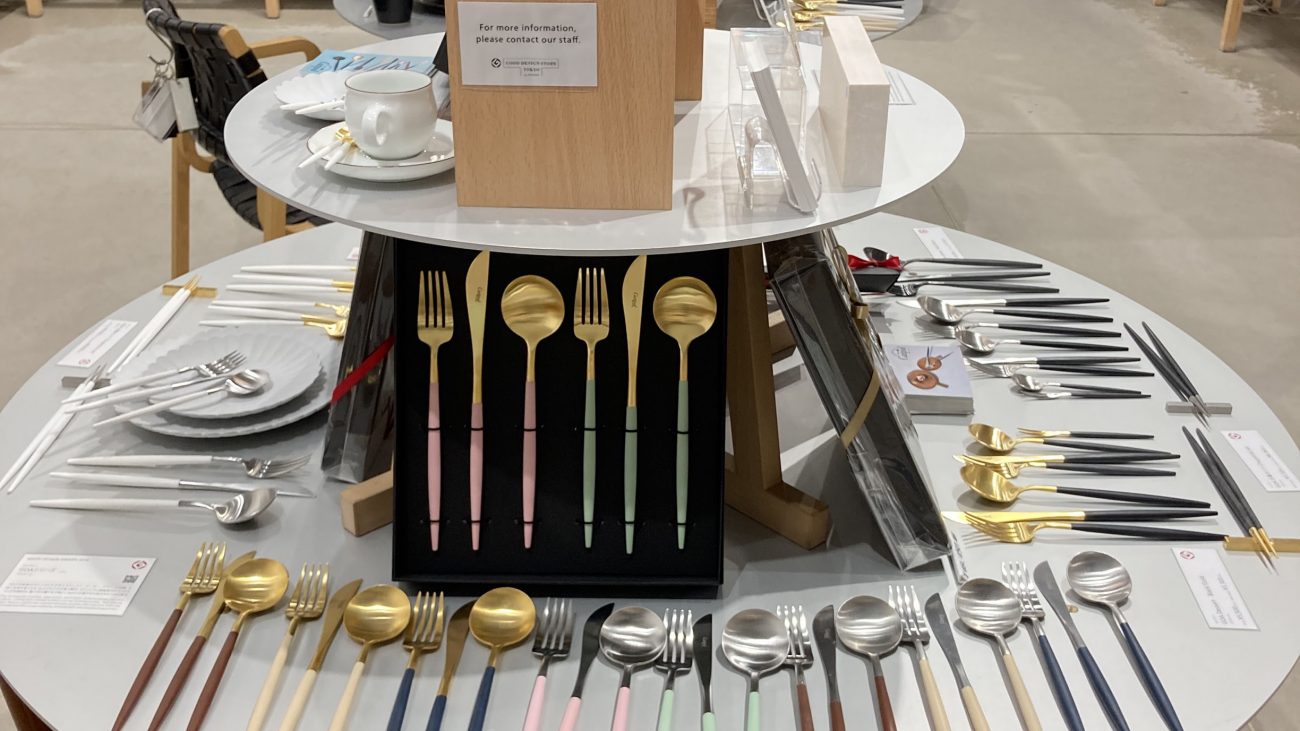 Cutipol GOOD DESIGN STORE TOKYO by NOHARA 丸の内店にて、Cutipol POPUPを開催いたします！